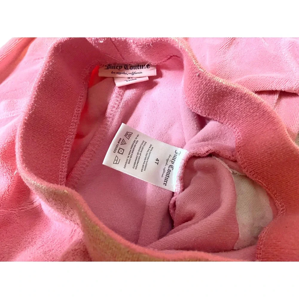 Juicy Couture Sweatsuit - 4T Pink